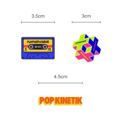 Alternative view of ENAMEL PIN