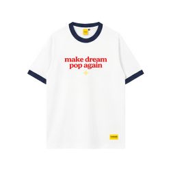 RINGER T-SHIRT DREAM POP WHITE