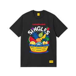 T-SHIRT SINGLES BLACK