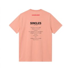 Alternative view of T-SHIRT SINGLES PEACH