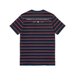 Alternative view of T-SHIRT DREAM POPPERS STRIPE NAVY