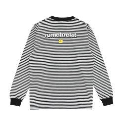Alternative view of LONG SLEEVE REVERSE CROSS STRIPE