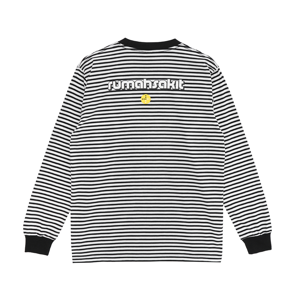 LONG SLEEVE REVERSE CROSS STRIPE - Image 2